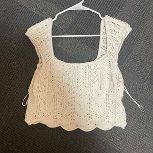 Aeropostale - Elegant Cream Knit Women's Top
